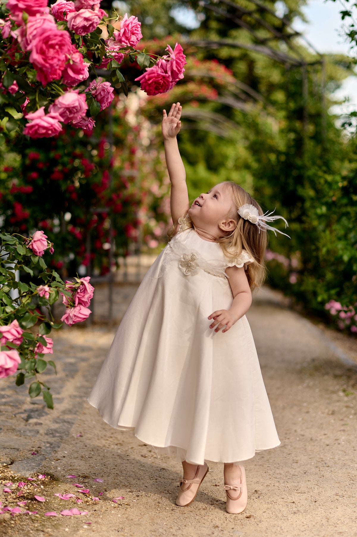 Jasmine Pearl Dress – Jorya Kids Boutique