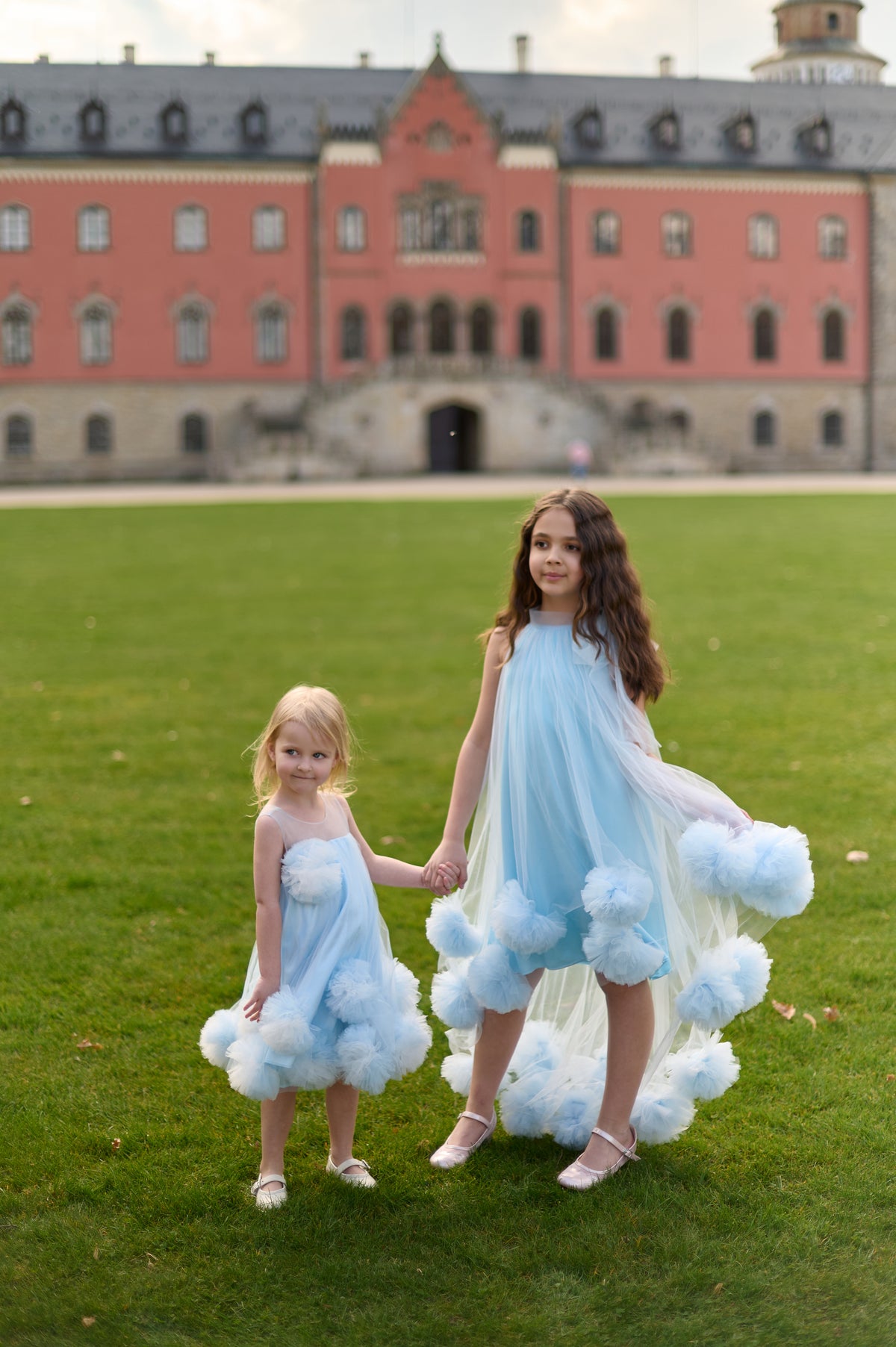 Sky Bloom Dress – Jorya Kids Boutique