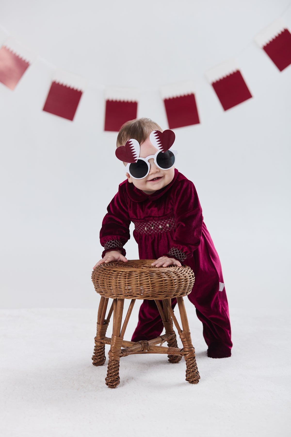 Qatar National Day Baby Outfit – Jorya Kids Boutique