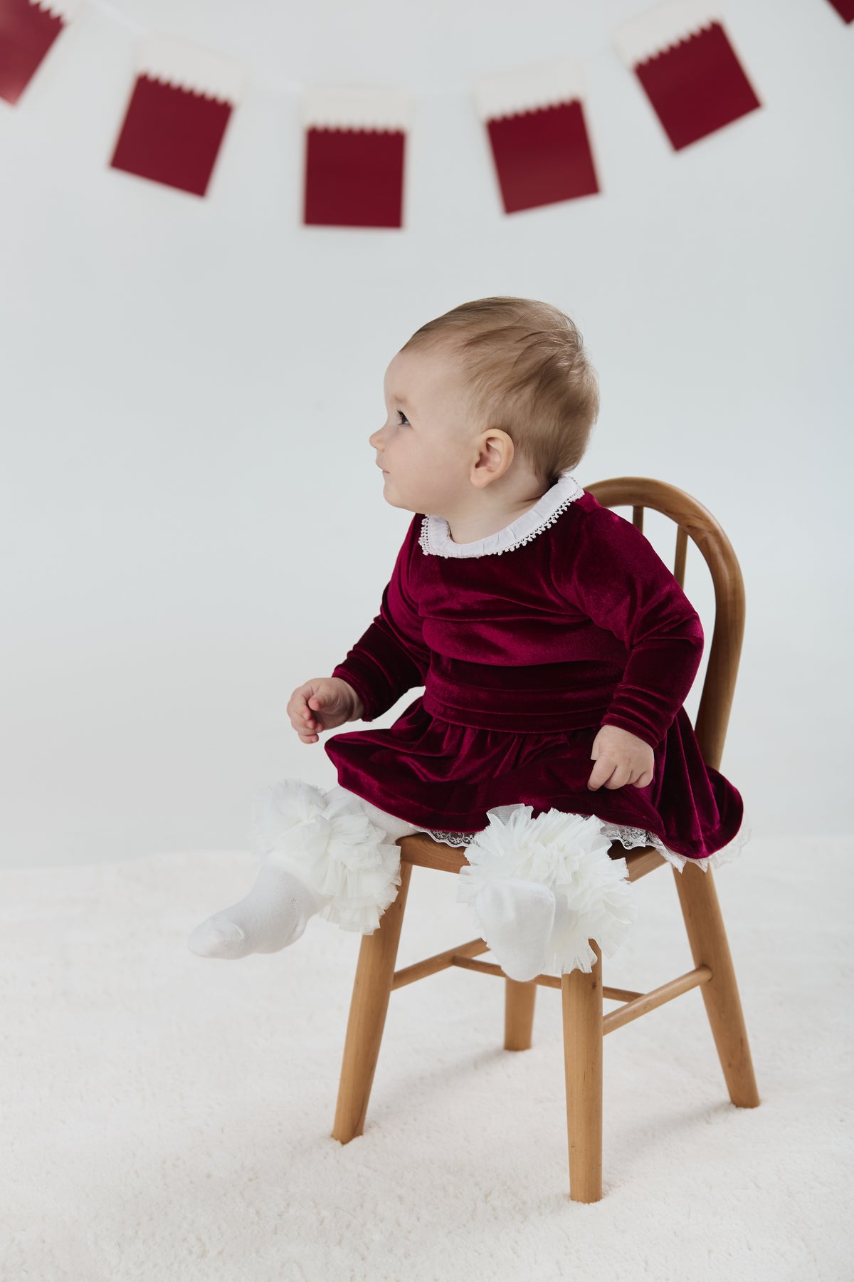 Qatar National Day Baby Dress – Jorya Kids Boutique