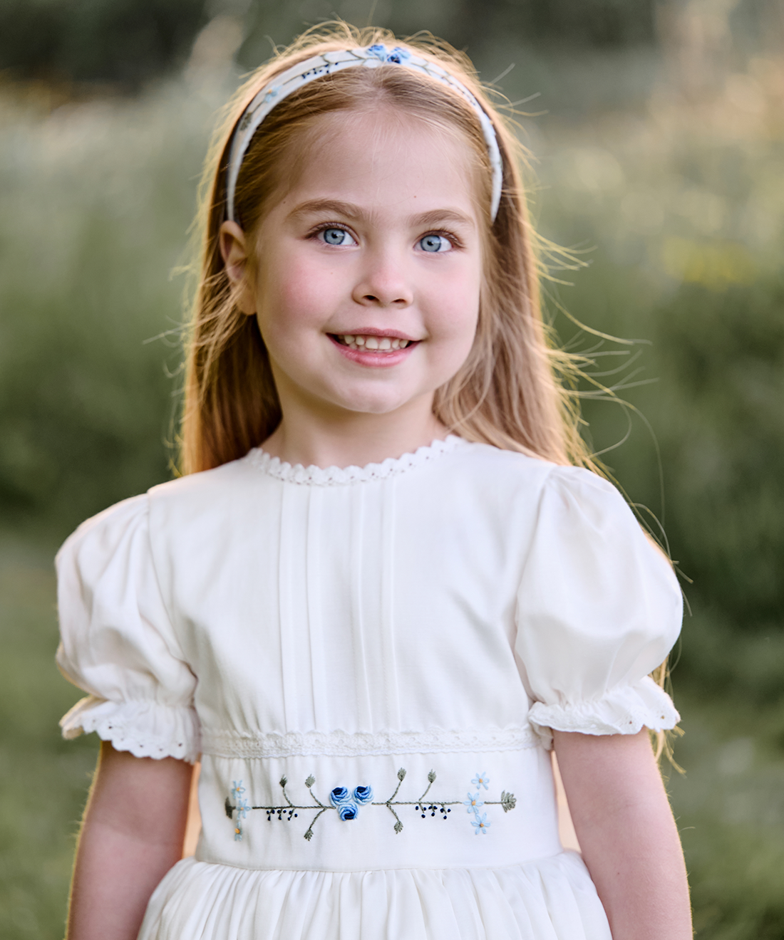 Blue Flowers Dress