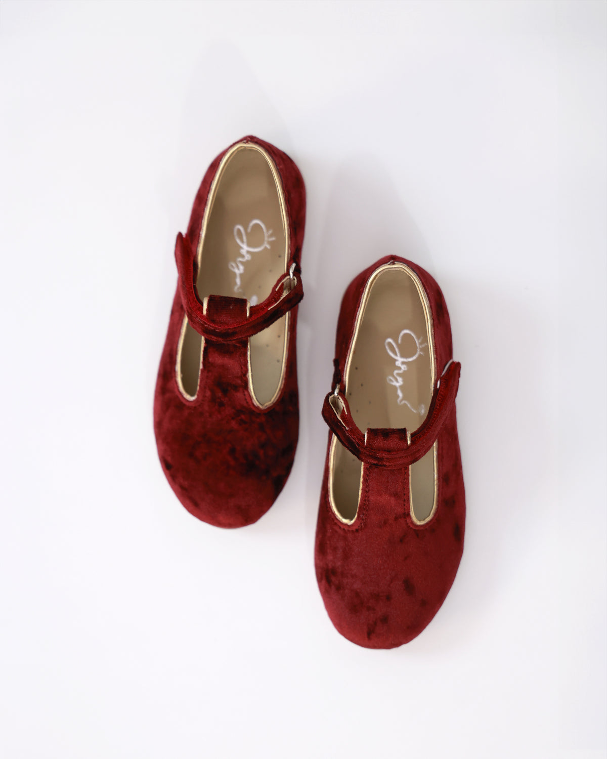 Bordo Velvet Mary Jane Shoes – Jorya Kids Boutique