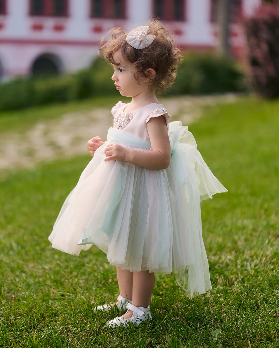 Pearl Heart Dress – Jorya Kids Boutique