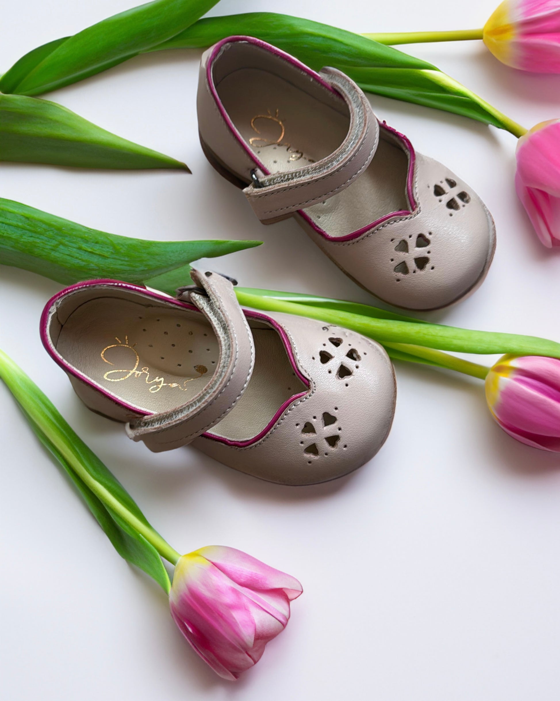 Blush Bloom Flats – Jorya Kids Boutique