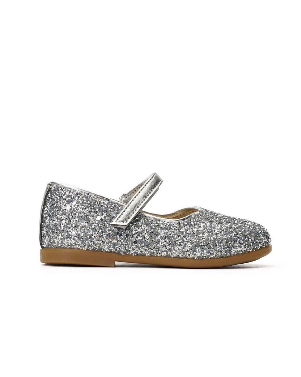 Shiny Silver Shoes – Jorya Kids Boutique