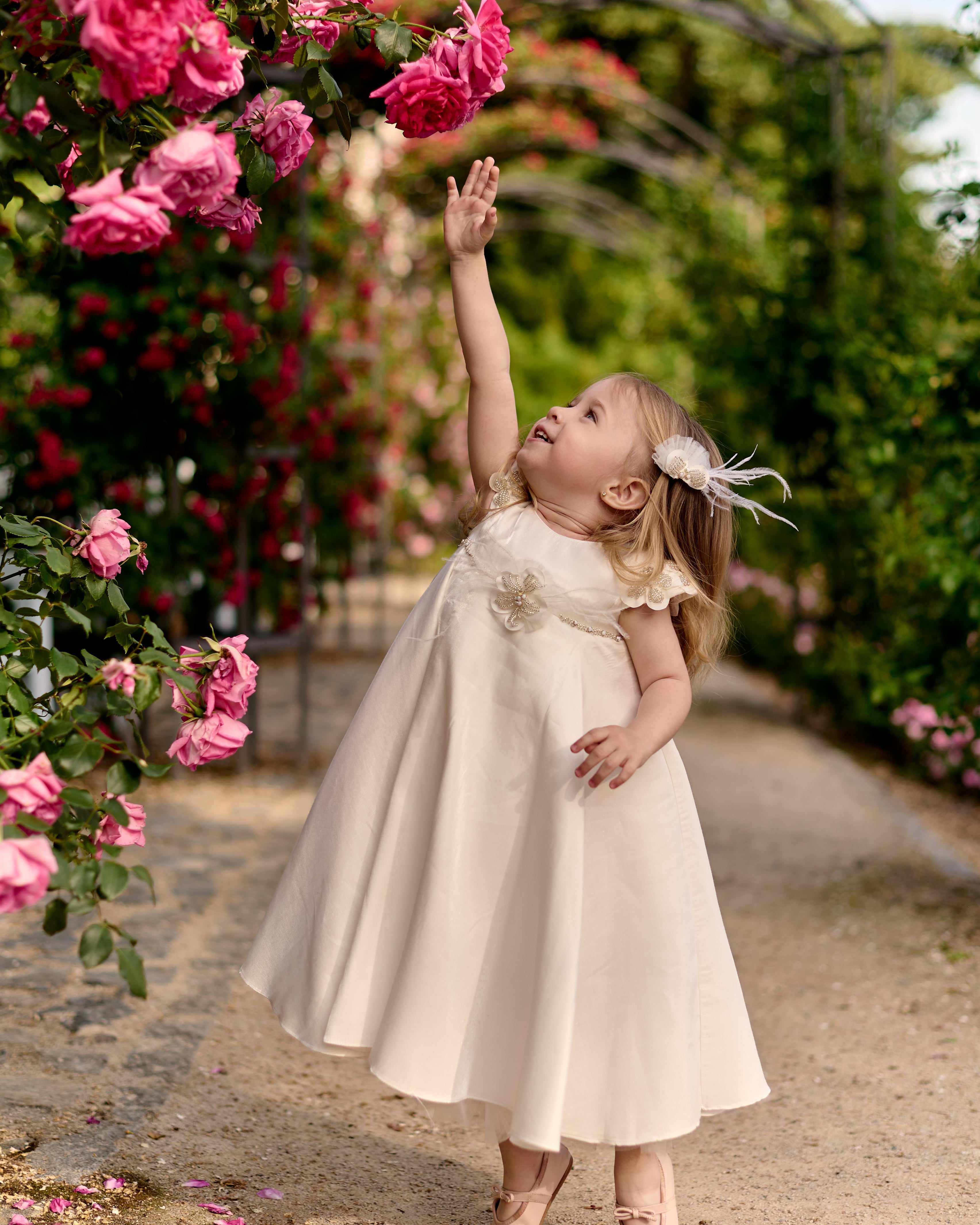 Jasmine Pearl Dress – Jorya Kids Boutique