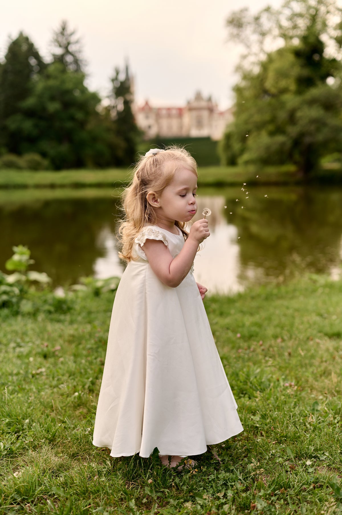 Jasmine Pearl Dress – Jorya Kids Boutique