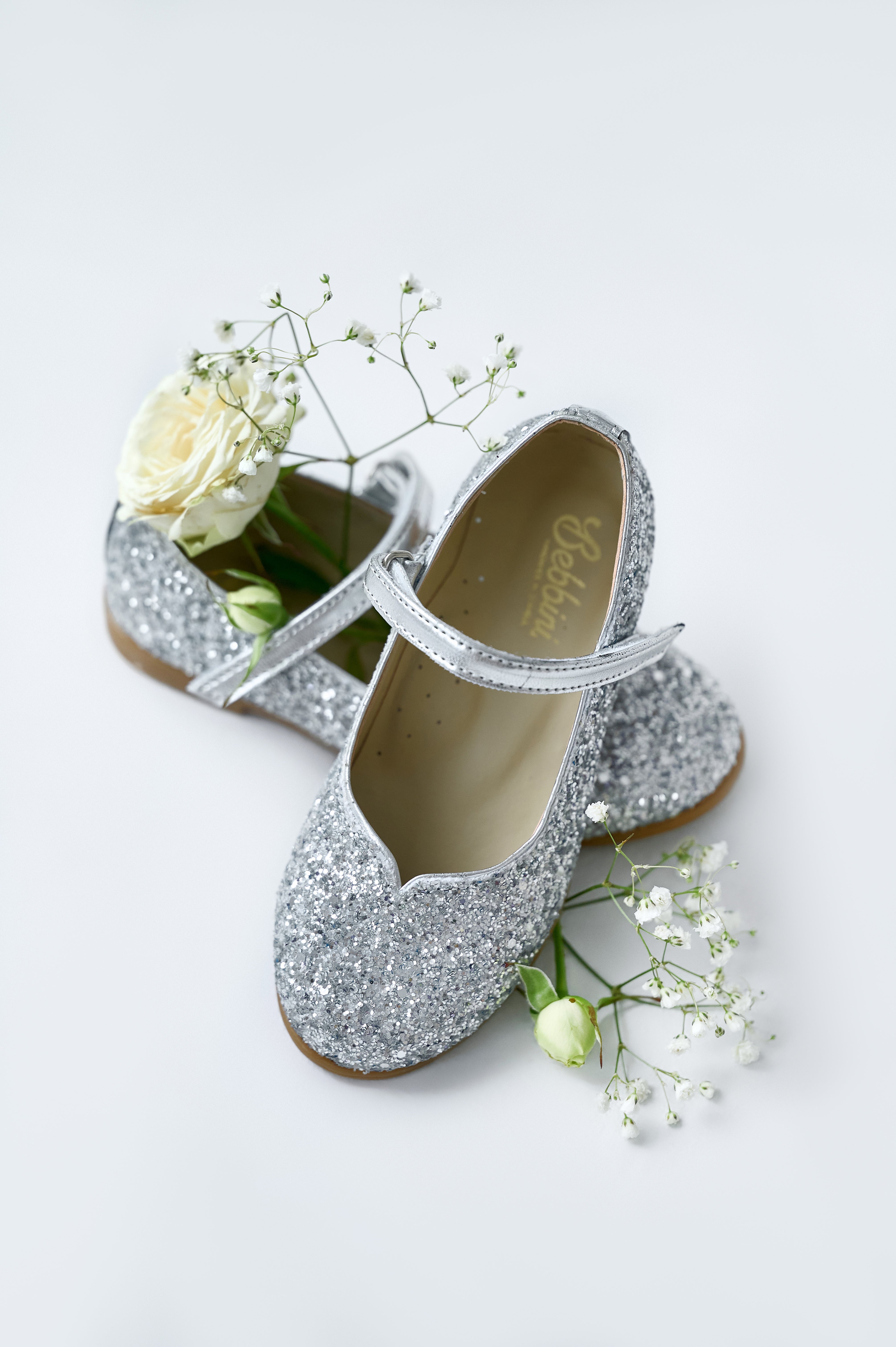 Shiny Silver Shoes