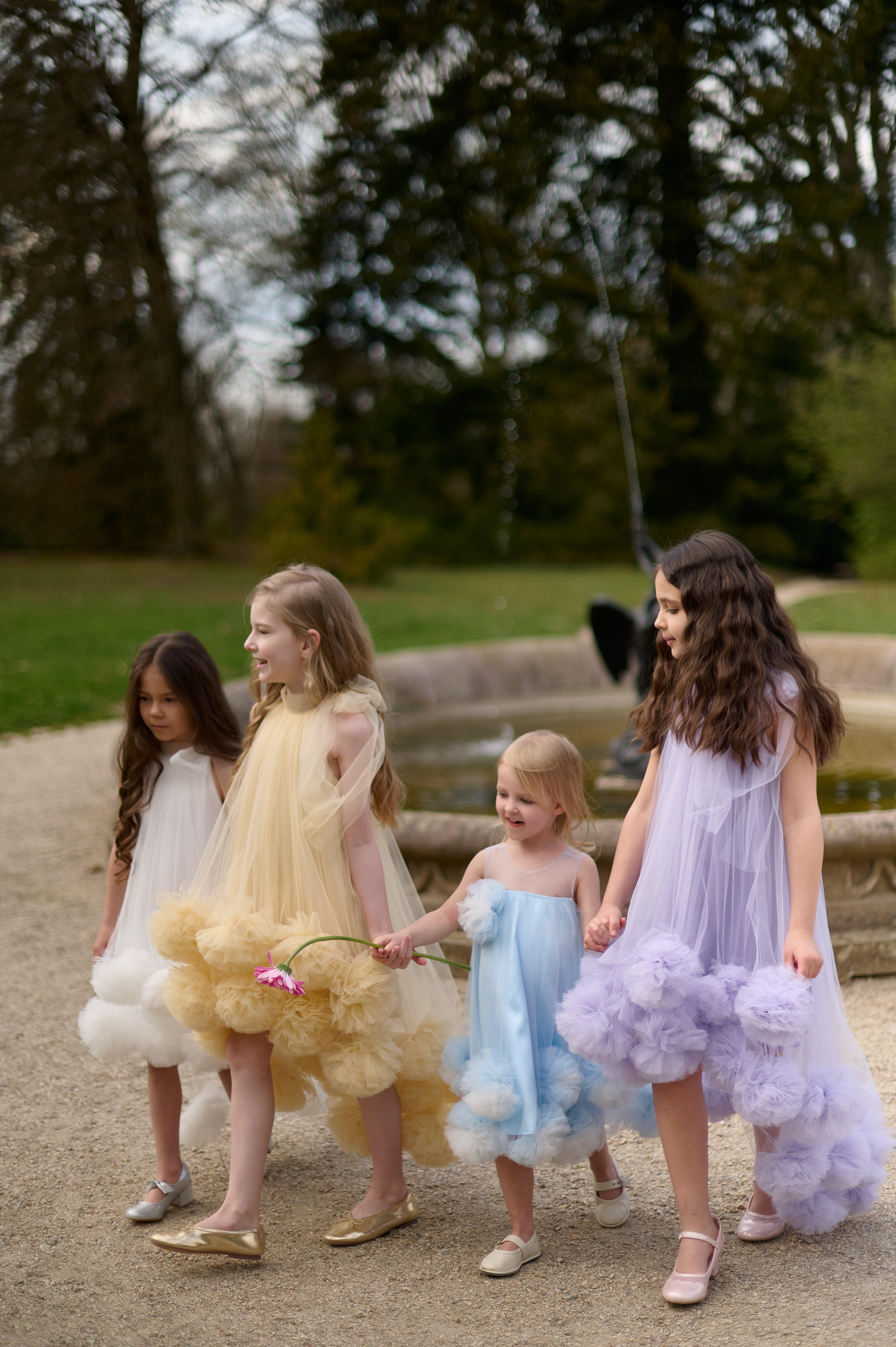 Golden Bloom Dress