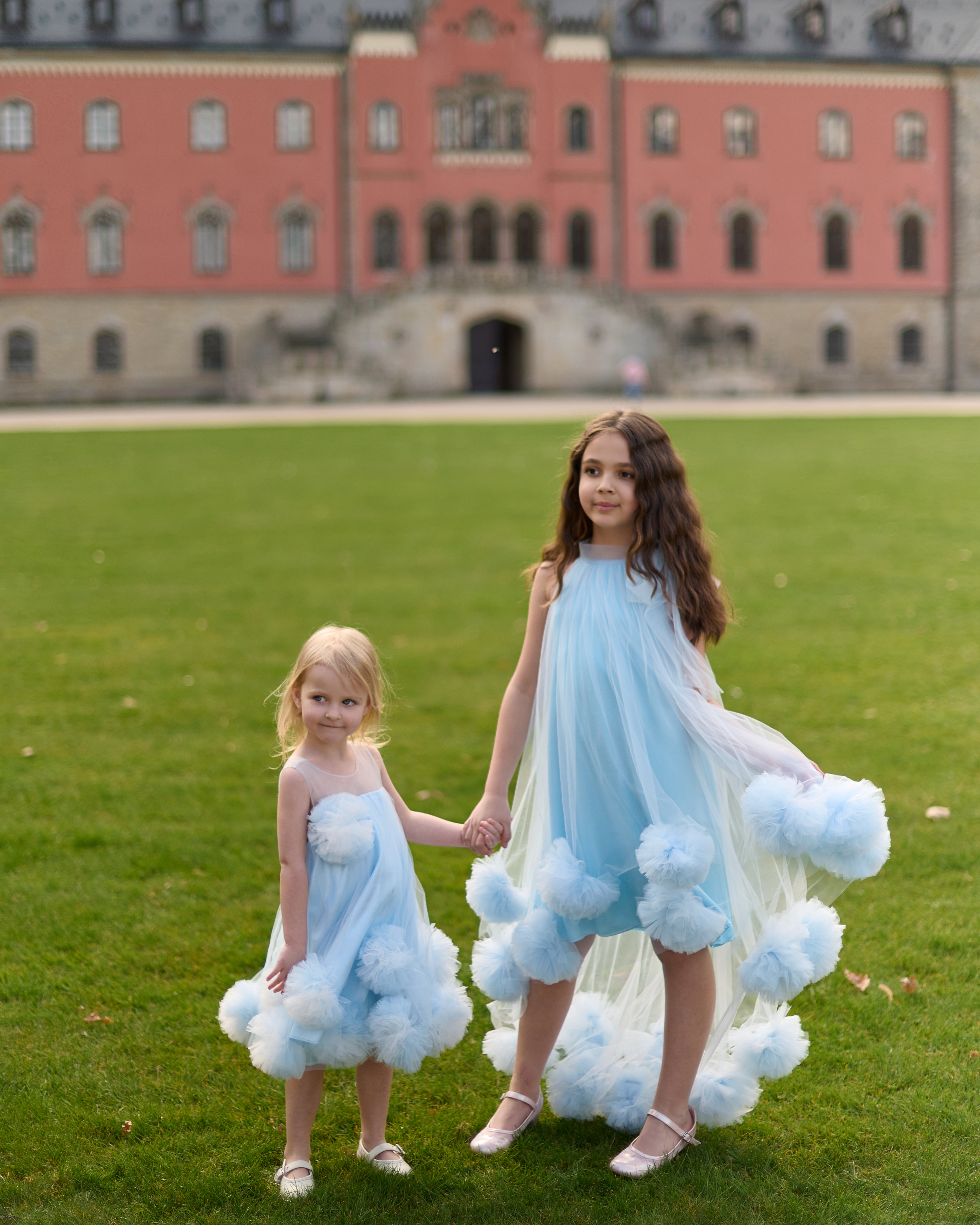 Sky Bloom Dress – Jorya Kids Boutique