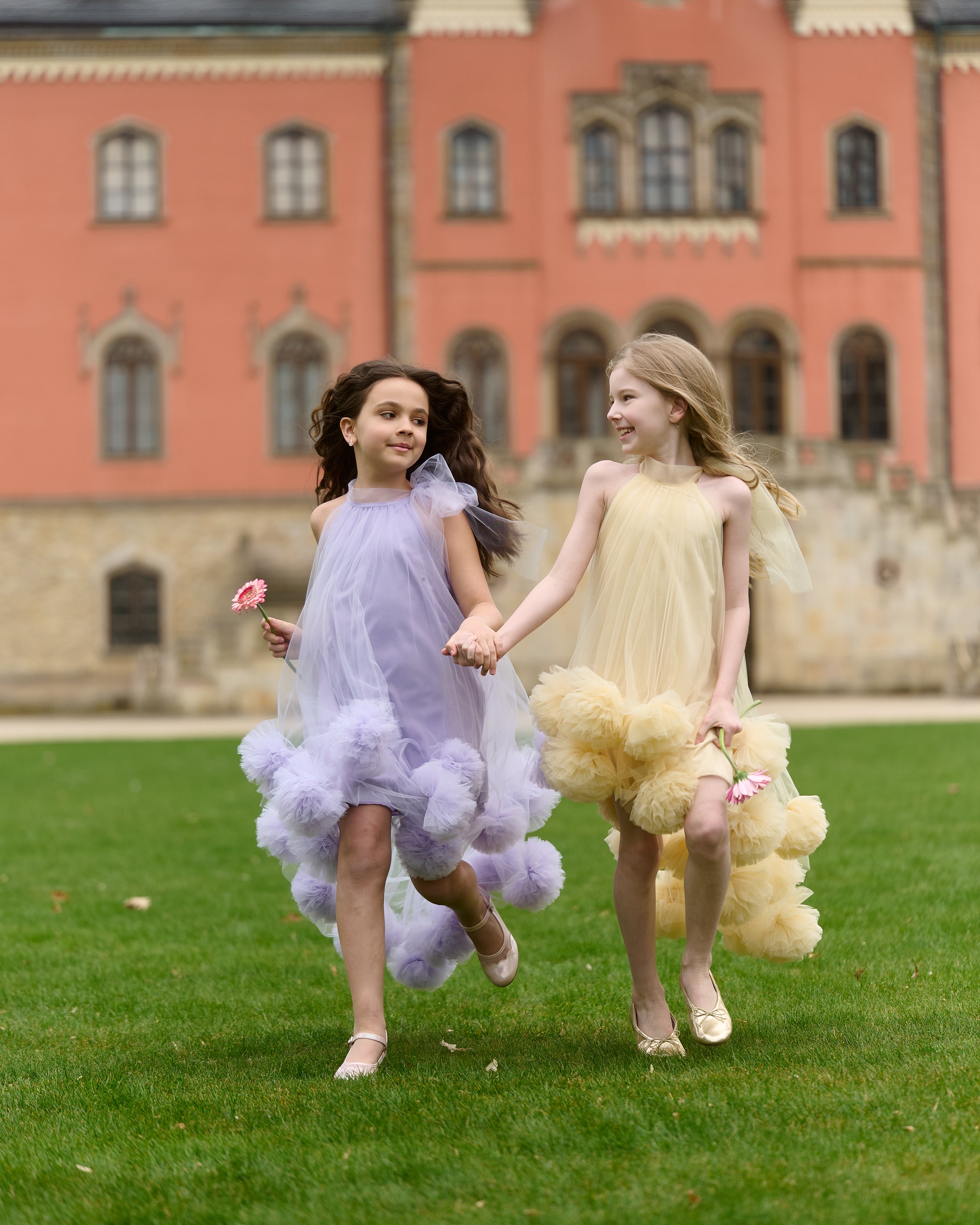 Golden Bloom Dress – Jorya Kids Boutique
