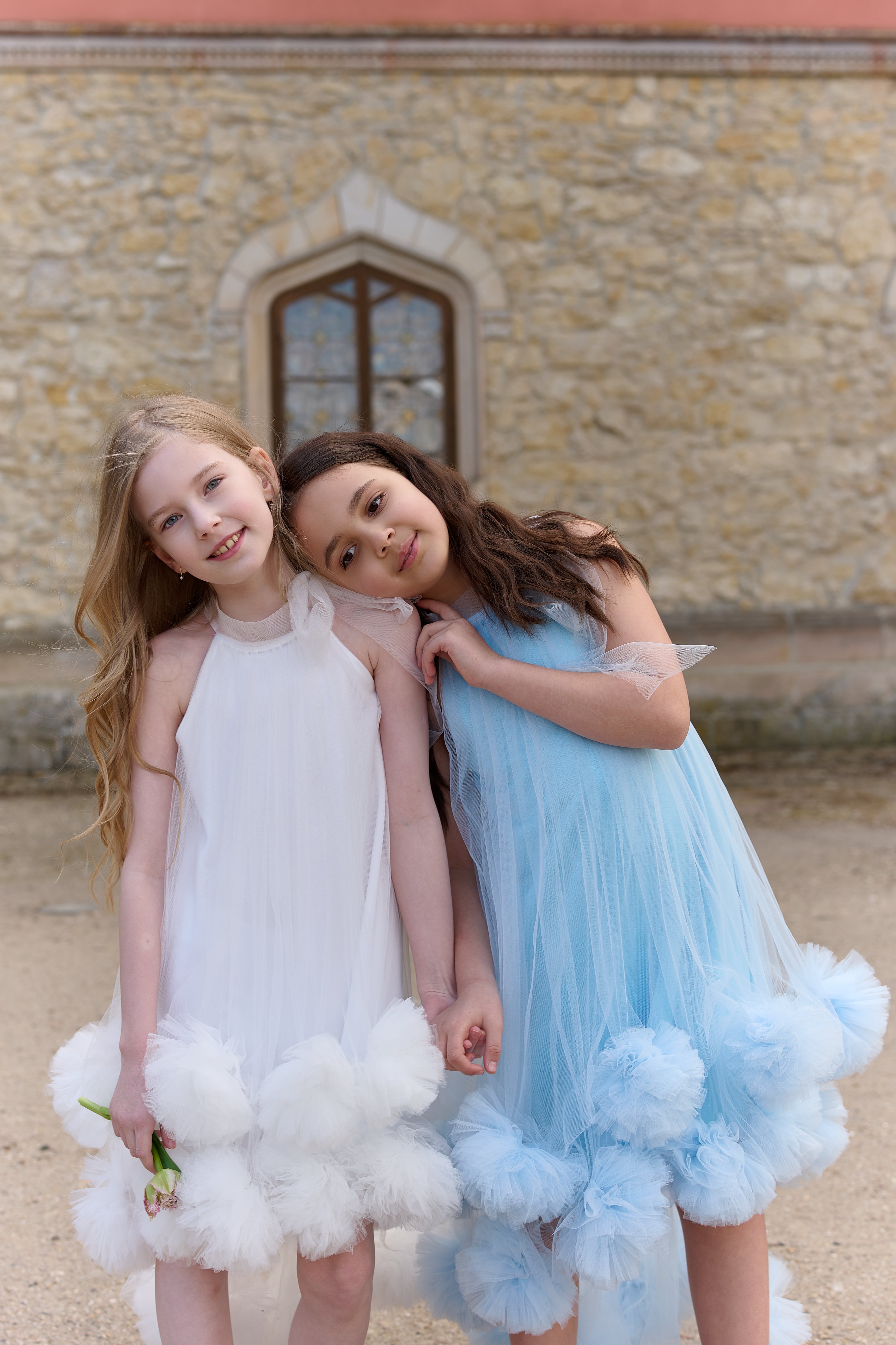 Sky Bloom Dress – Jorya Kids Boutique