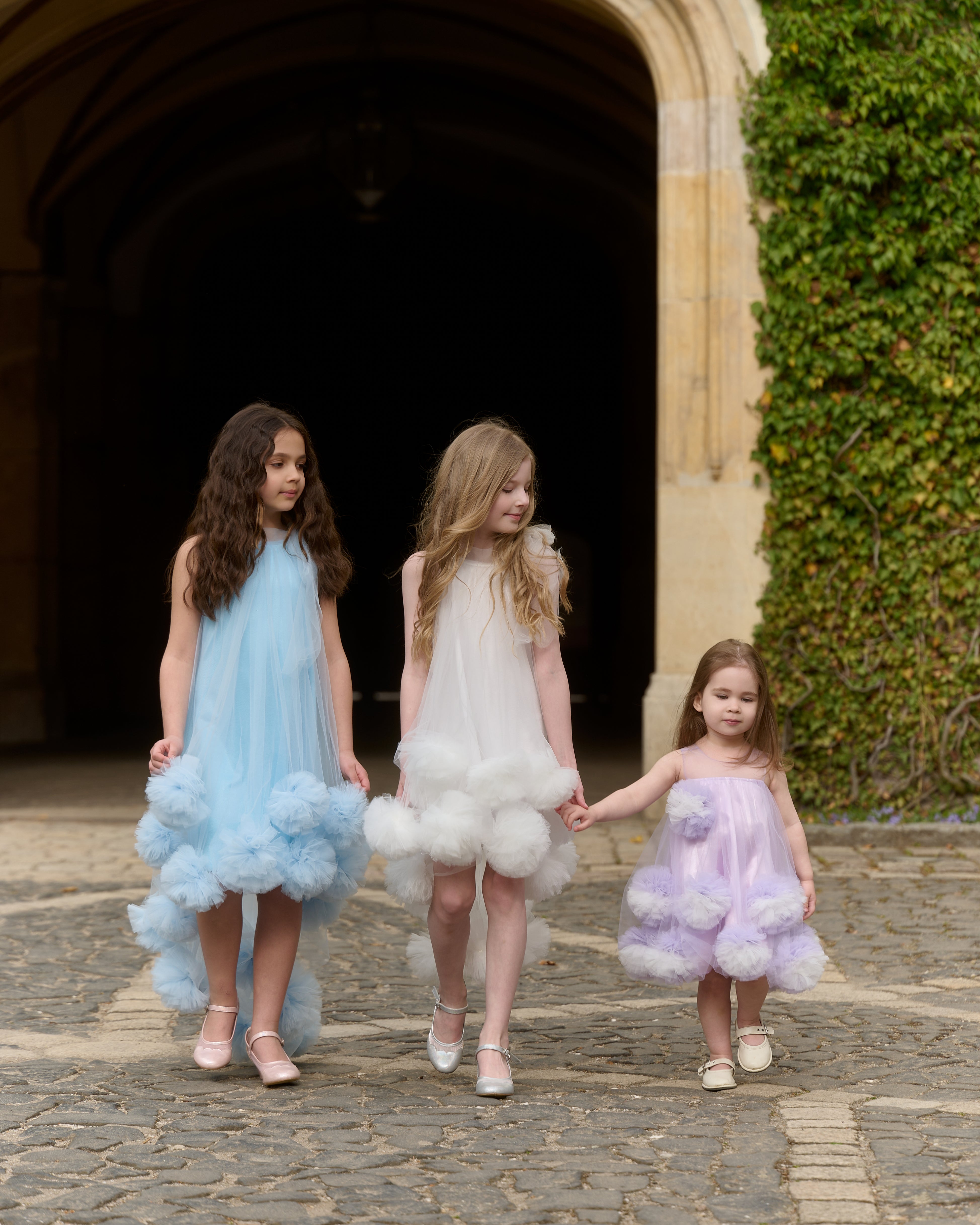 White Blossom Dress – Jorya Kids Boutique