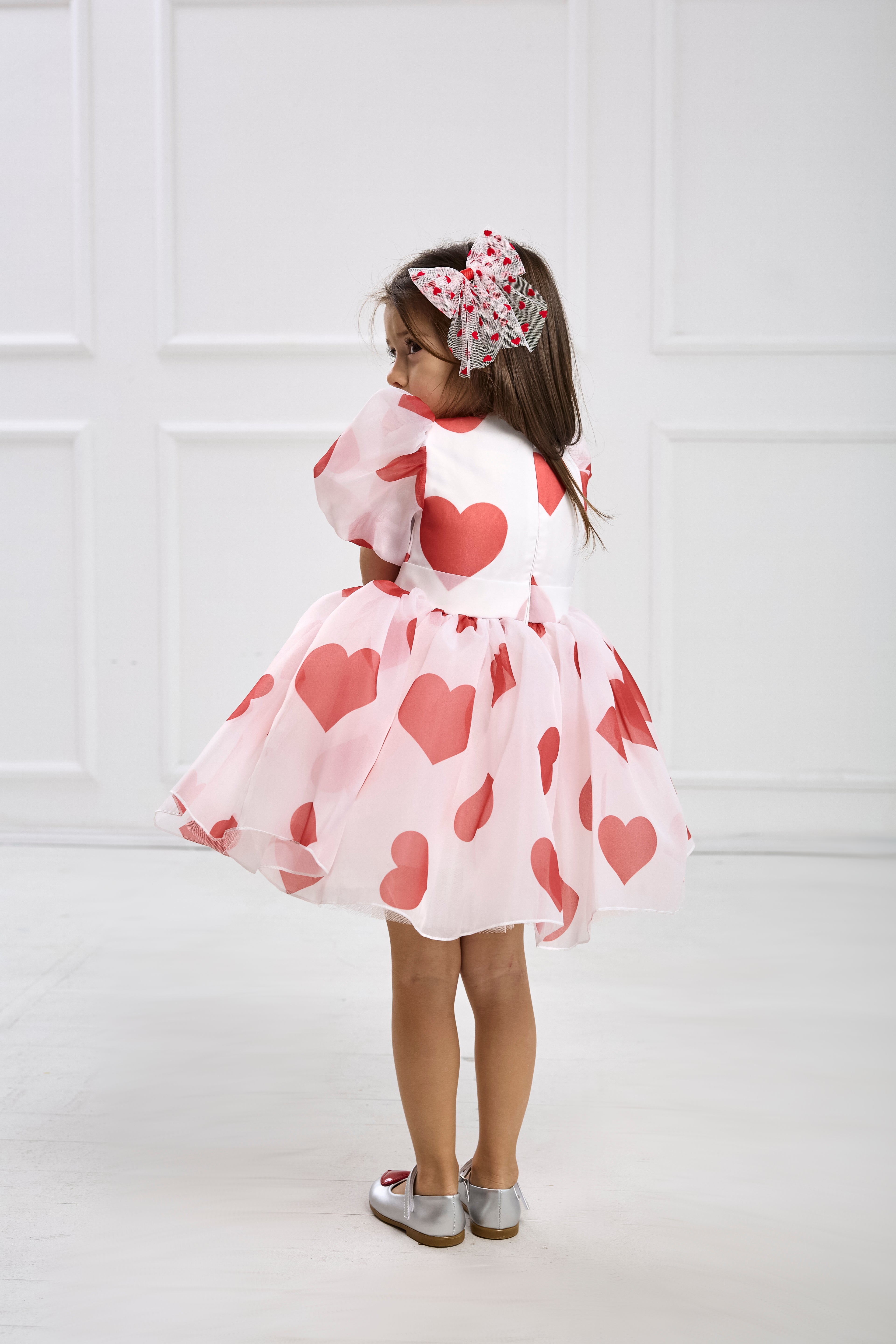 Heart Dress – Includes Matching Bag and Hair Accessory