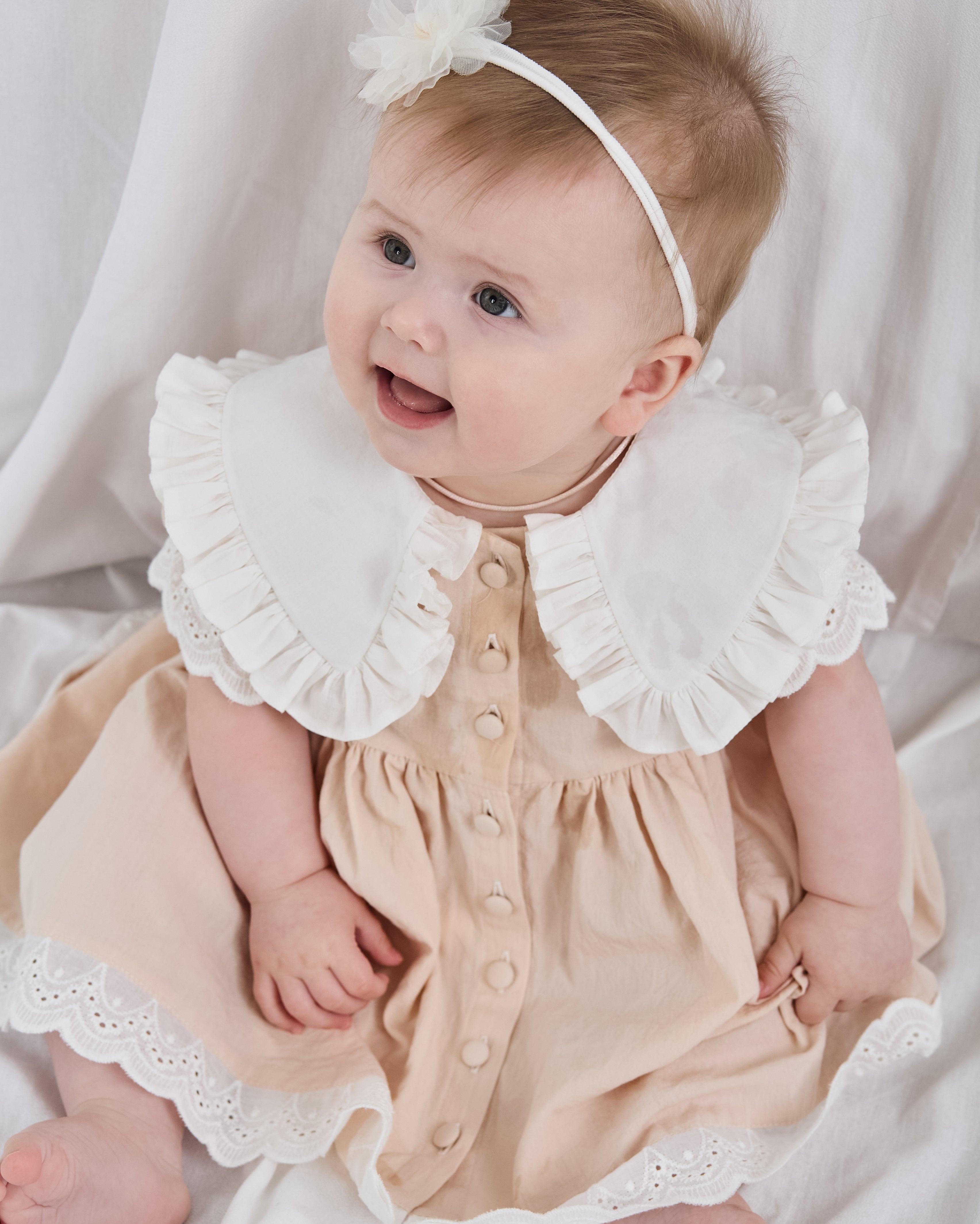 Vintage Collar Cotton Dress – Jorya Kids Boutique