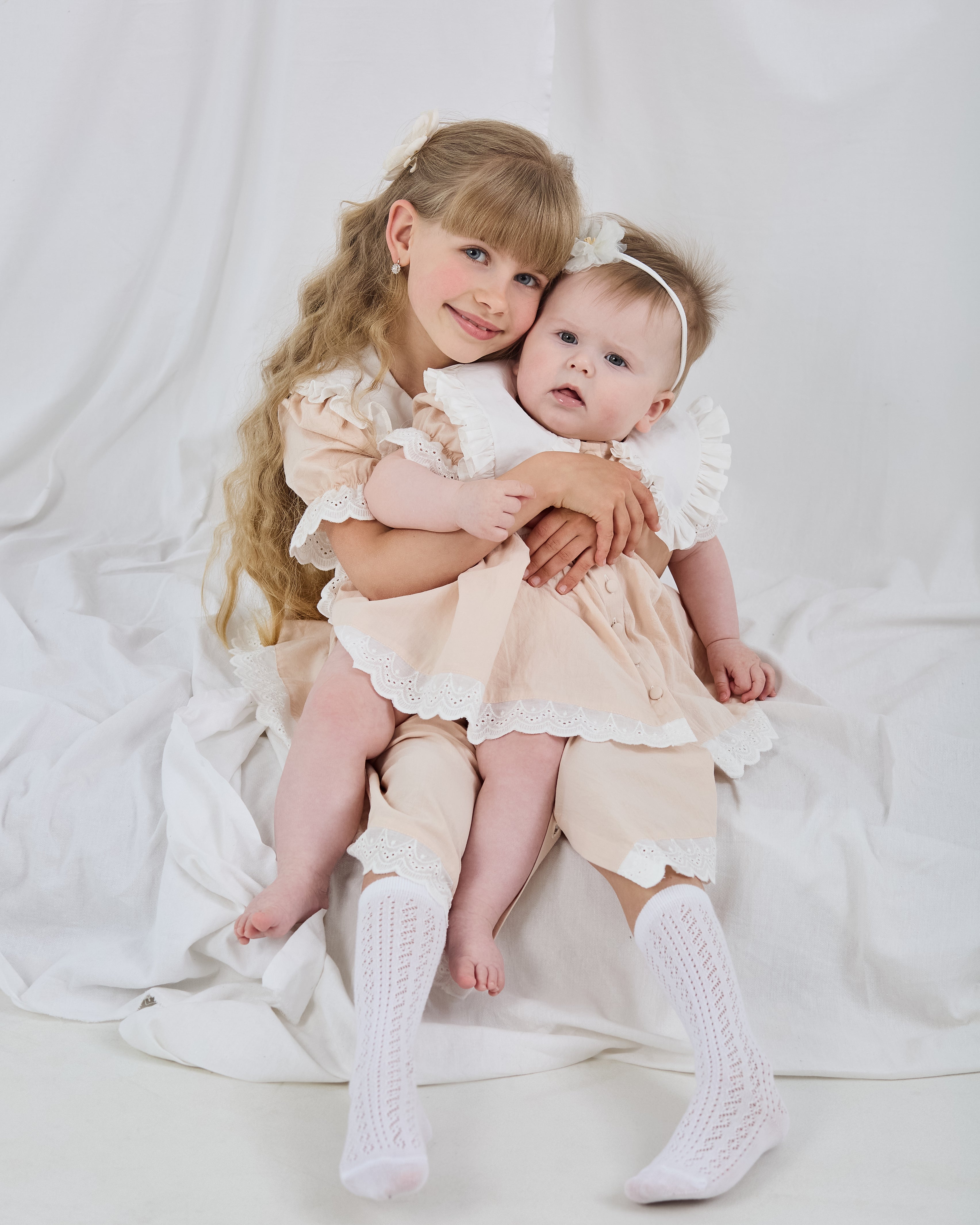 Vintage Collar Cotton Dress – Jorya Kids Boutique