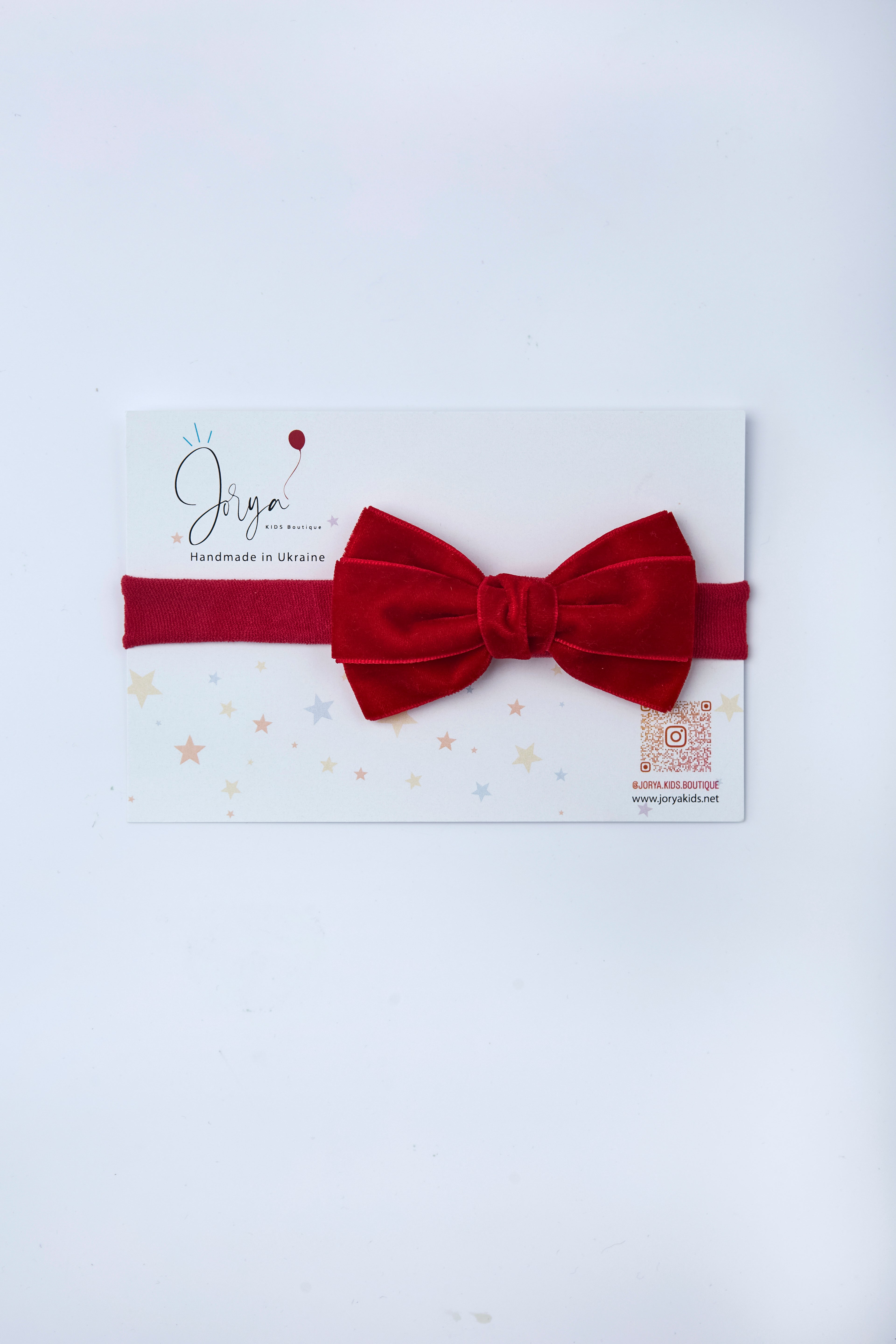 Red Velvet Baby Headband