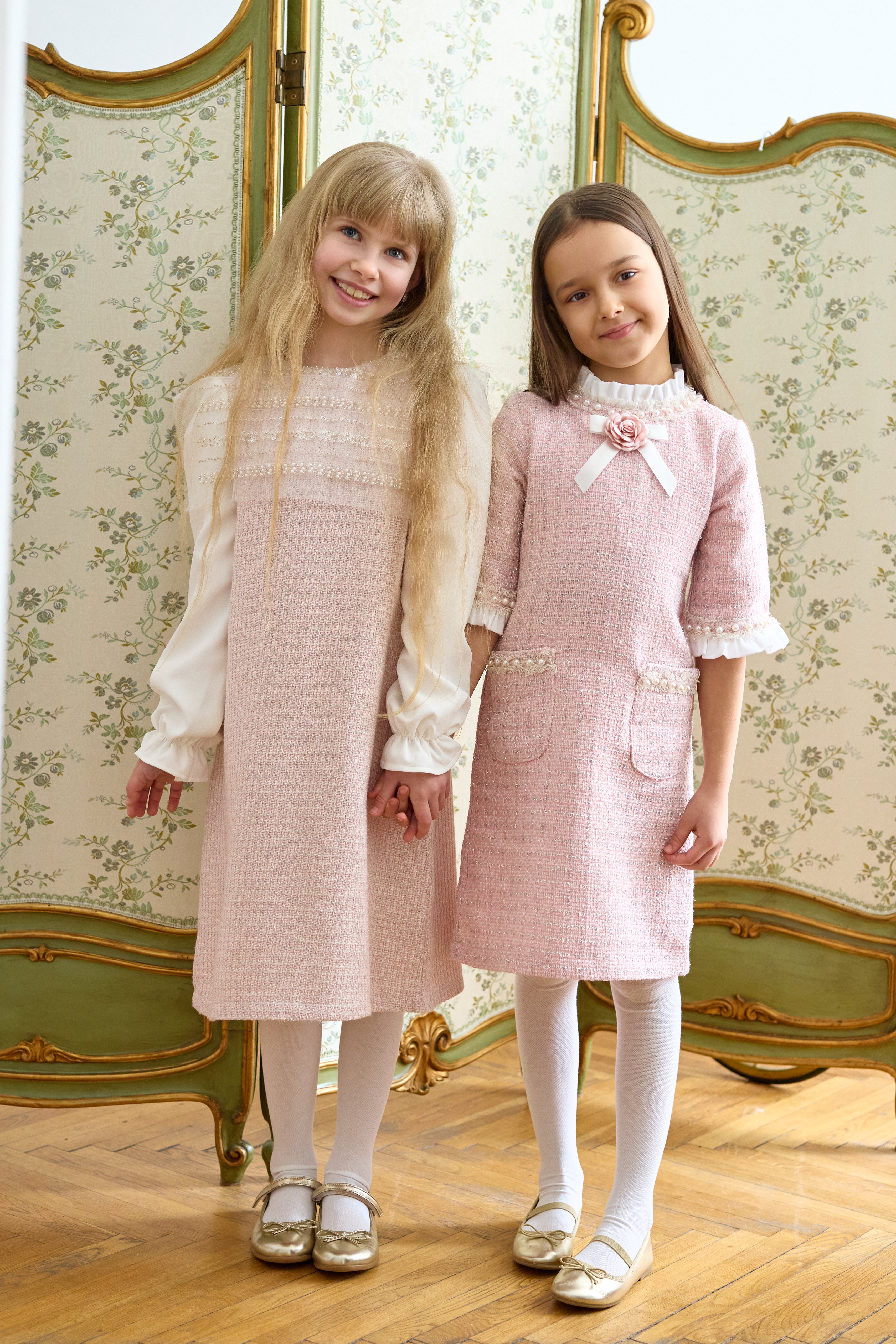 Pearl Tweed Dress