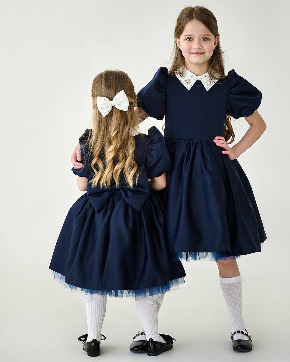 Blueberry Cupcake Dress – Jorya Kids Boutique