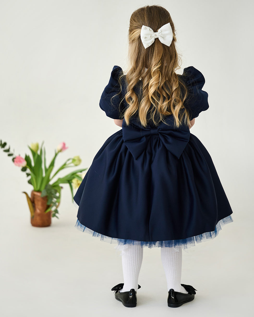 Blueberry Cupcake Dress – Jorya Kids Boutique