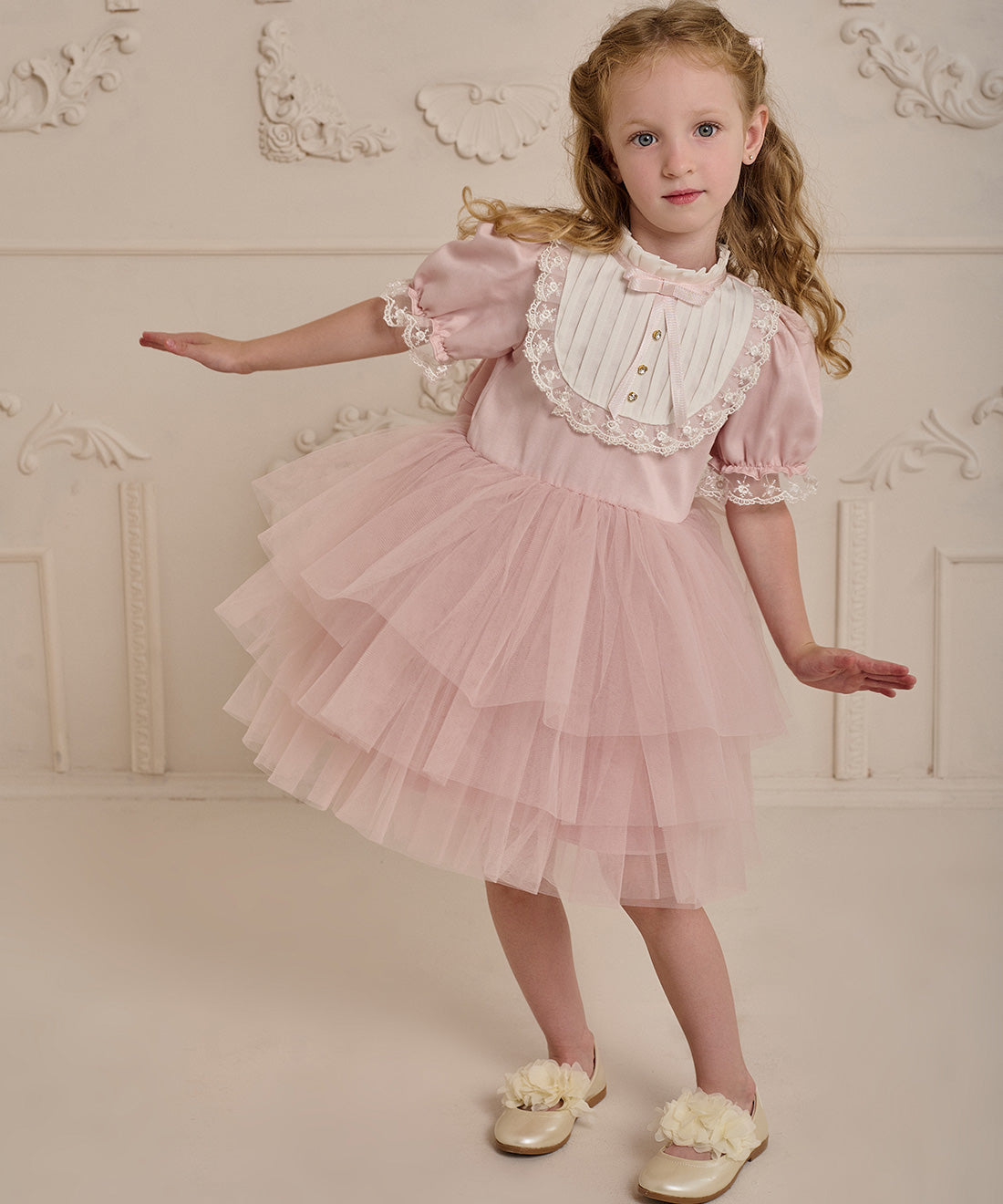 Fluffy Pink Dress