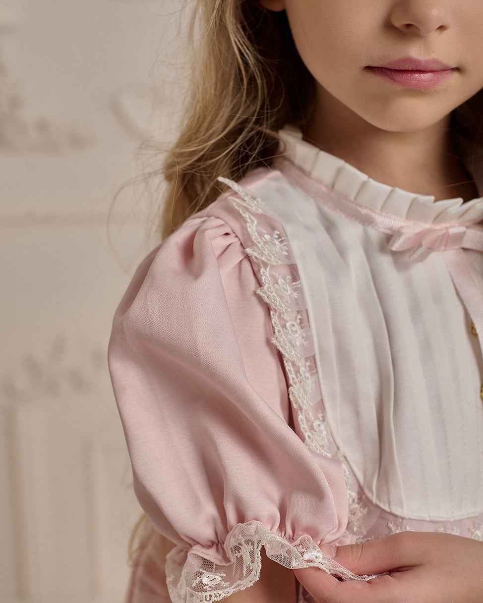 Fluffy Pink Dress – Jorya Kids Boutique
