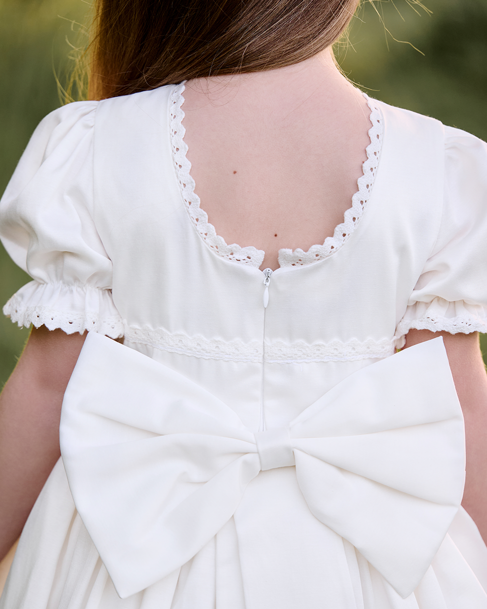 Blue Flowers Dress – Jorya Kids Boutique