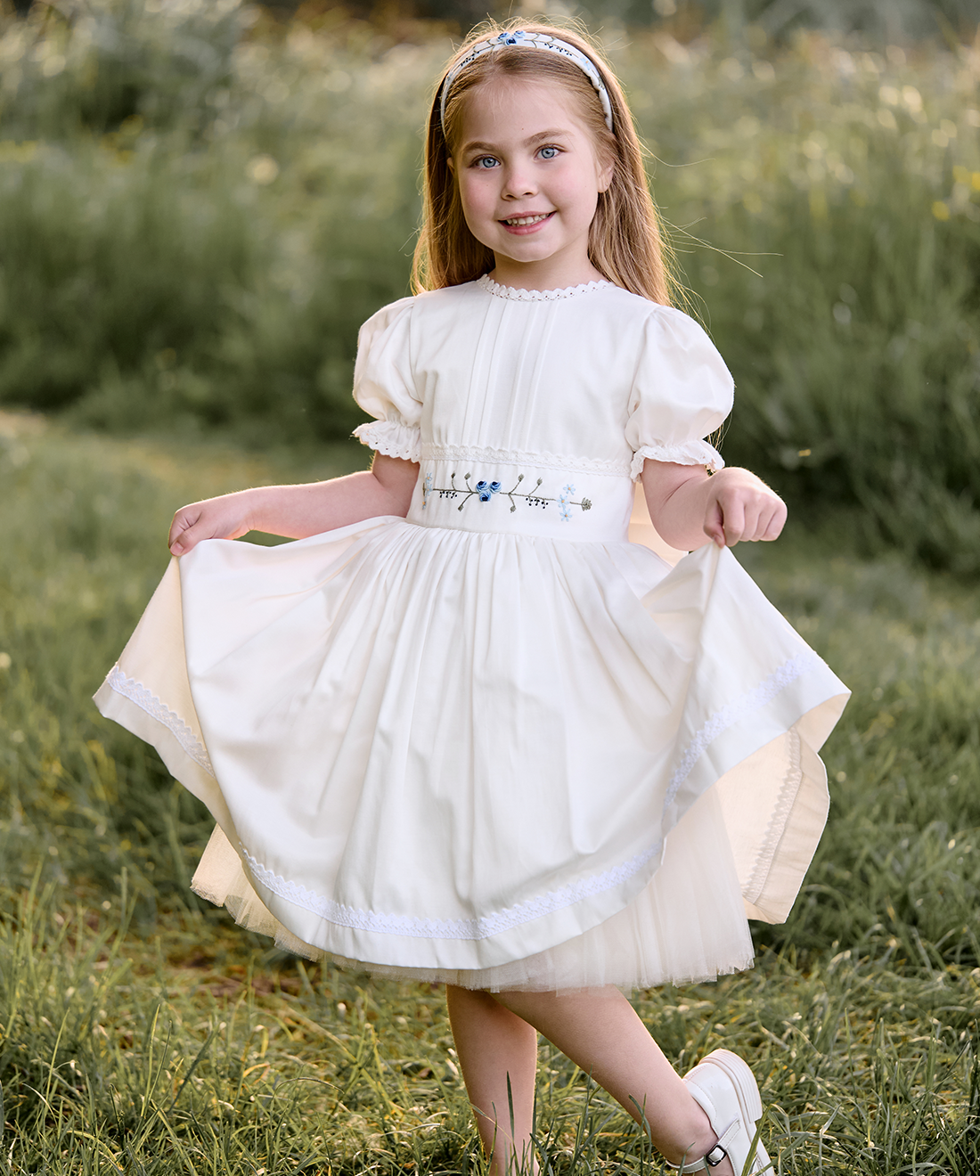 Blue Flowers Dress