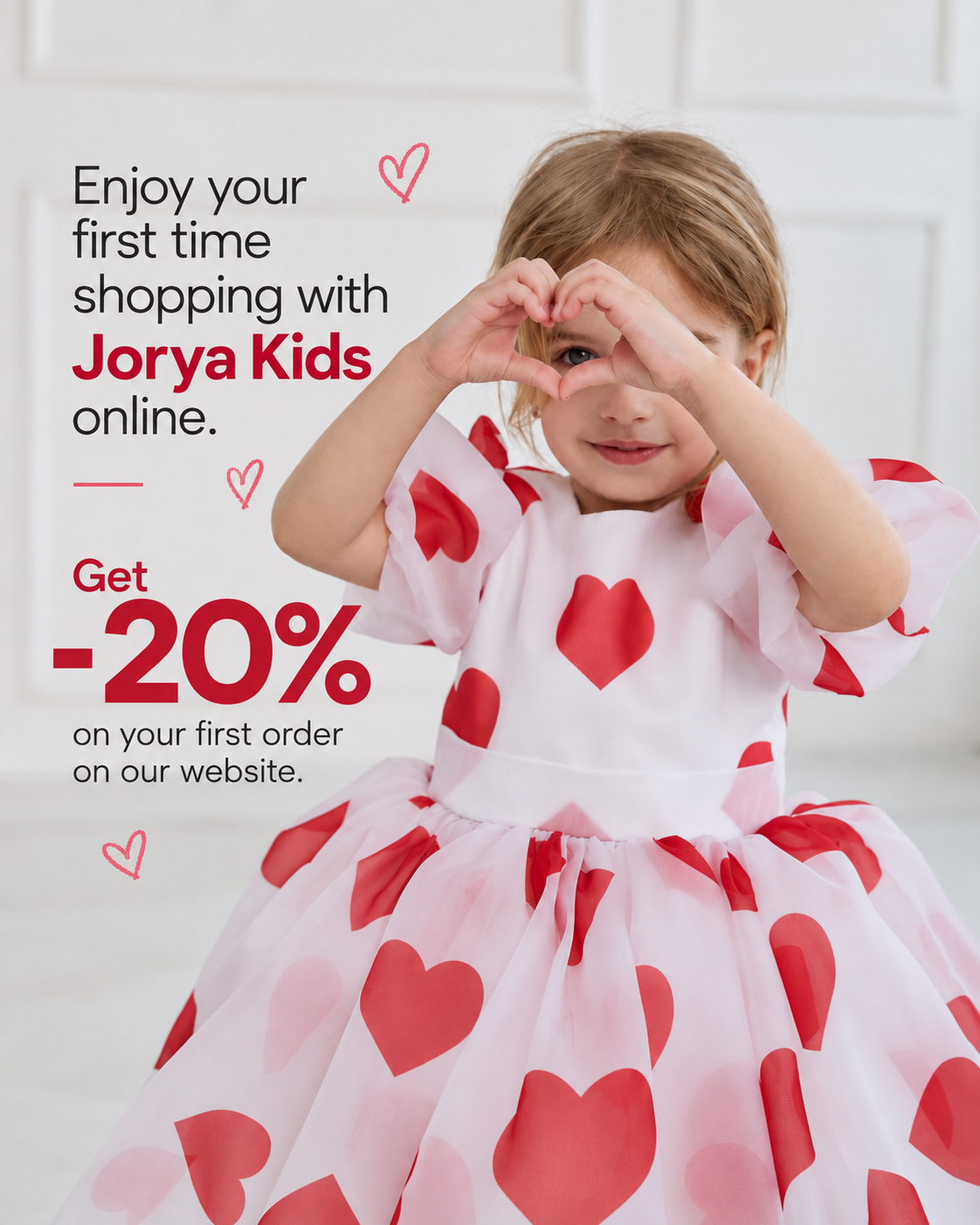 Get 20% off your first order on our website with code WELCOME20